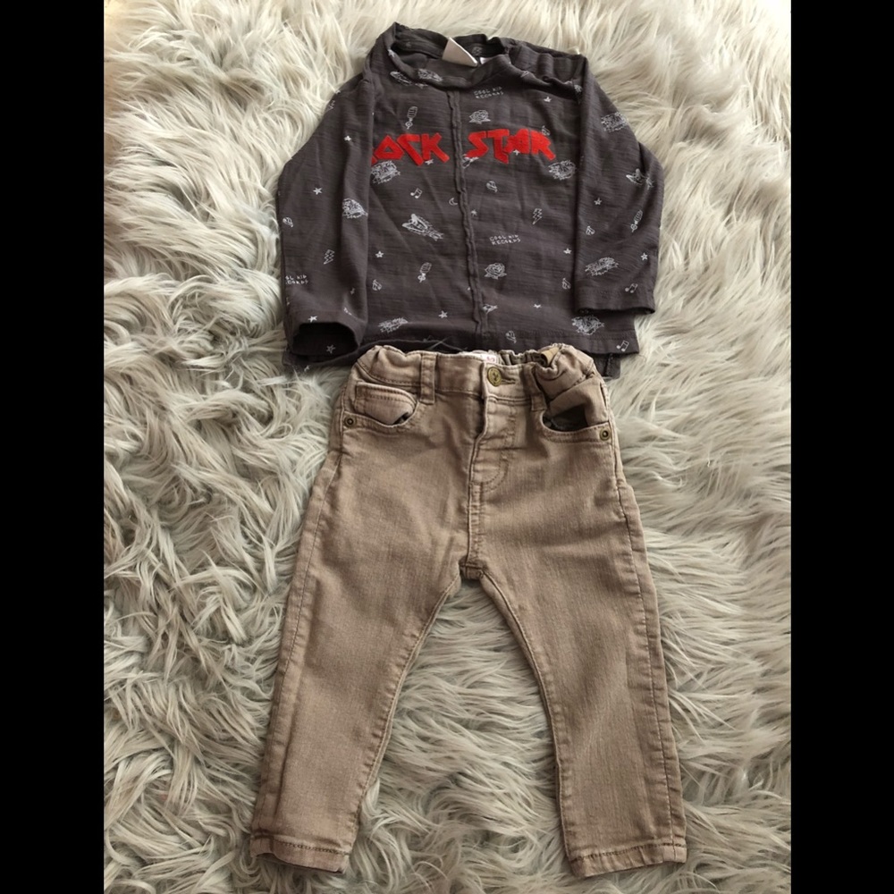 Zara two piece outfit